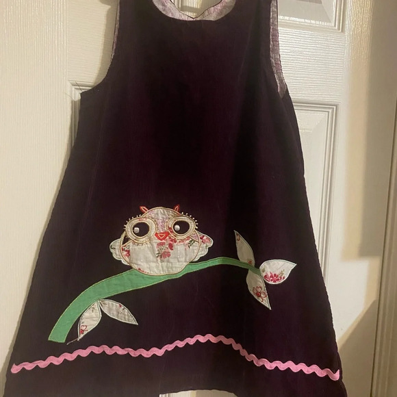 Powell Craft England Owl Appliqué Jumper - Picture 2 of 8